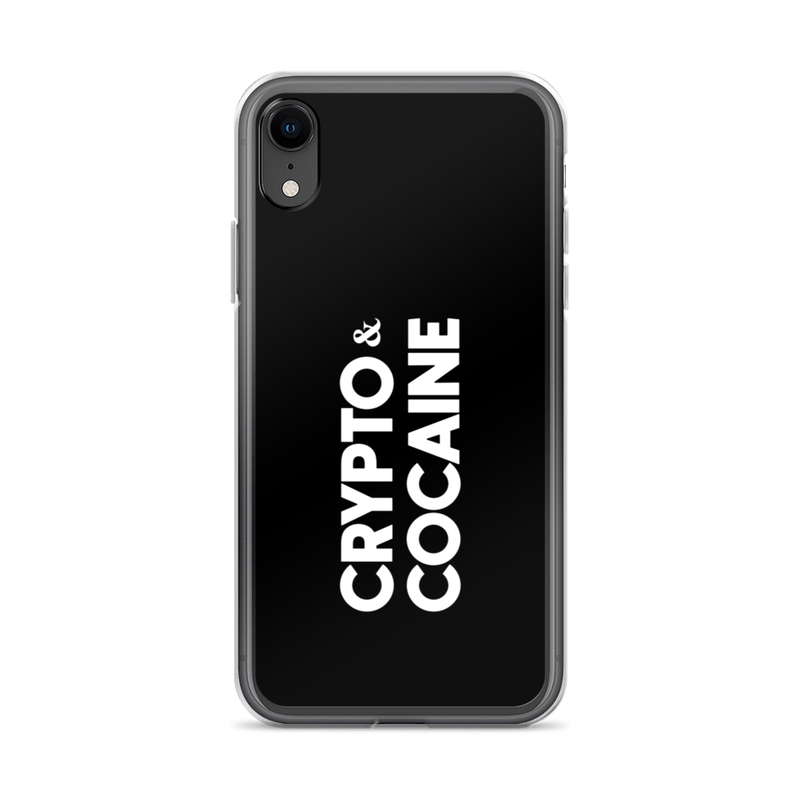 iphone case iphone xr case on phone 61e1e079a554e - Crypto & Cocaine iPhone Case