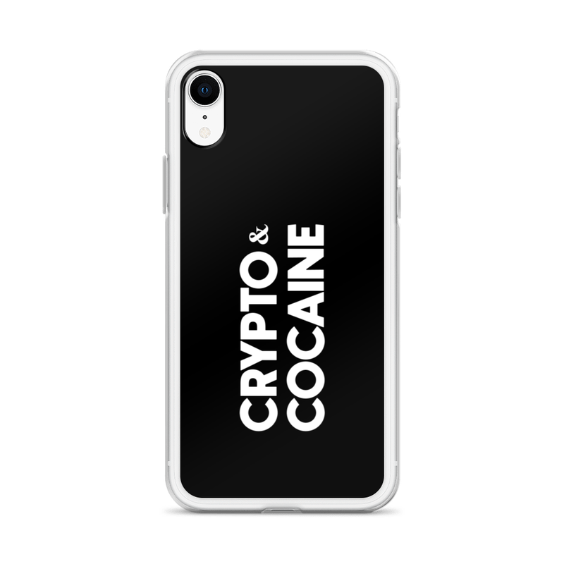 iphone case iphone xr case on phone 61e1e079a5585 - Crypto & Cocaine iPhone Case