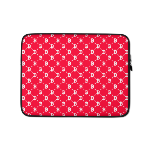 laptop sleeve 13 front 61e2c215a3f1c - Bitcoin (RED) Fashion Laptop Sleeve