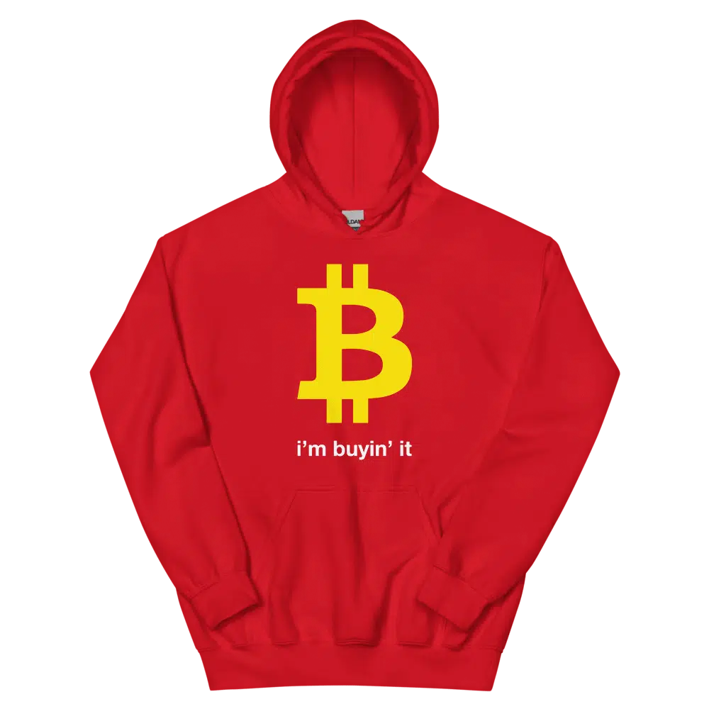 unisex heavy blend hoodie red front 61f1943edb21b - Bitcoin - I'm Buying It Hoodie