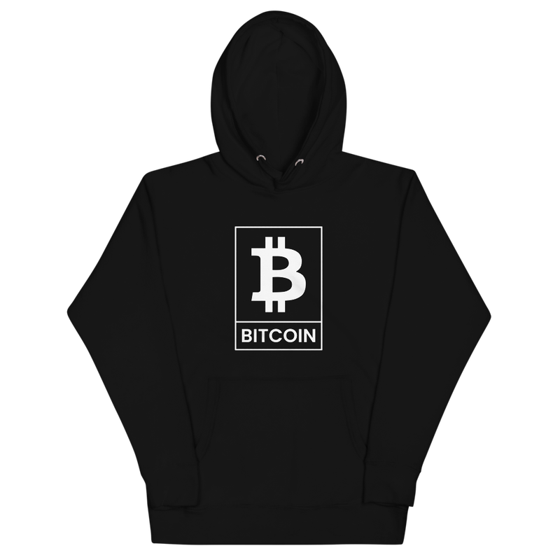 unisex premium hoodie black front 61da0a4fc2bef - Bitcoin x Frame Hoodie