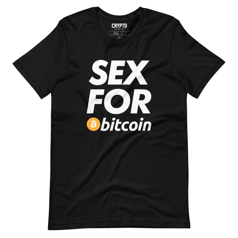 unisex staple t shirt black front 61e031ae7549e - Sex For Bitcoin T-Shirt