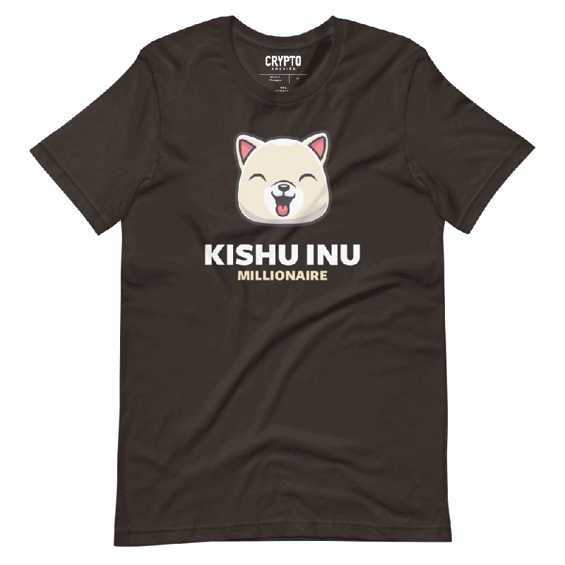 unisex staple t shirt brown front 61db5144c932f - Kishu Inu Millionaire T-Shirt