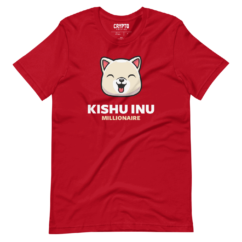 unisex staple t shirt red front 61db5144cab4b - Kishu Inu Millionaire T-Shirt