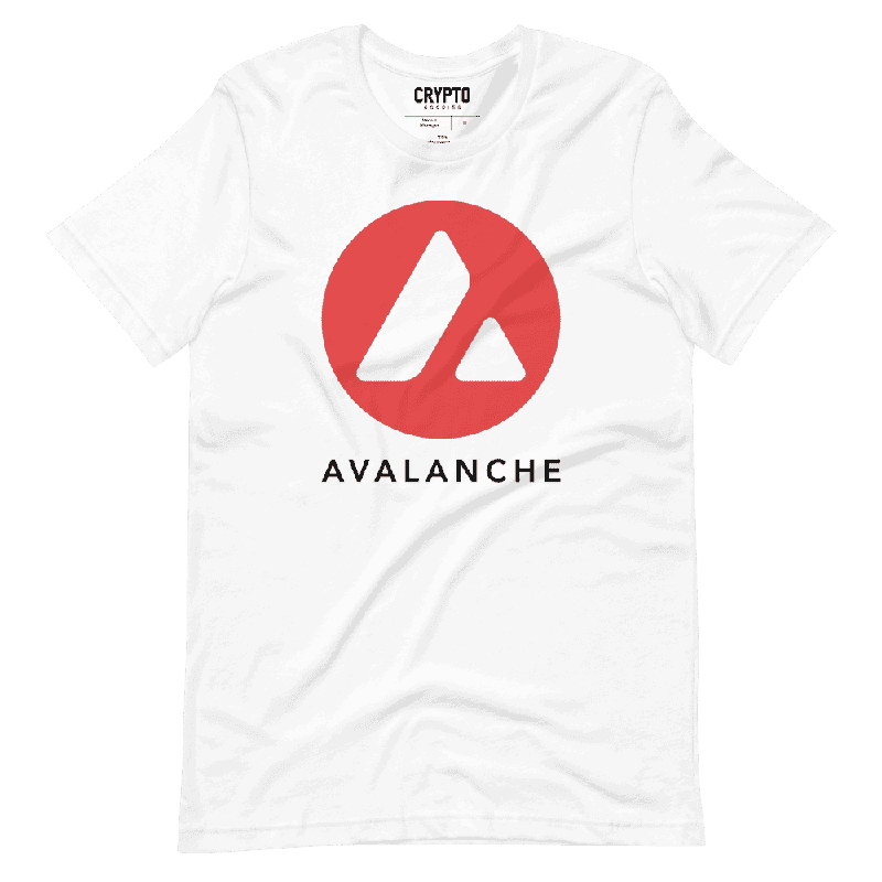 unisex staple t shirt white front 61da2d322202a - Avalanche Large Logo T-Shirt