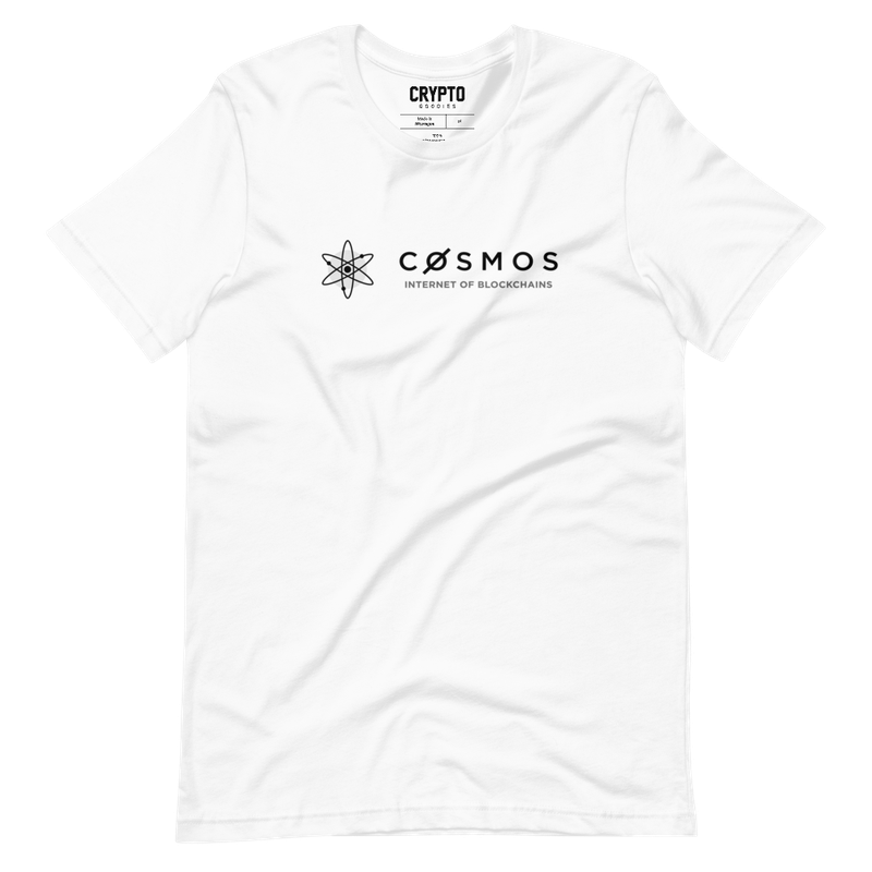 unisex staple t shirt white front 61e4428830c1d - COSMOS x Internet of Blockchains T-Shirt