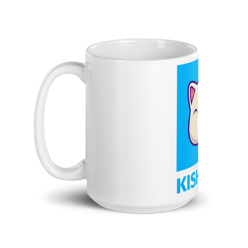 white glossy mug 15oz handle on left 61e29ae642c9a - Kishu Inu Mug