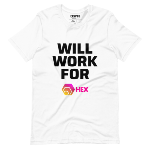 Will Work For HEX T-Shirt