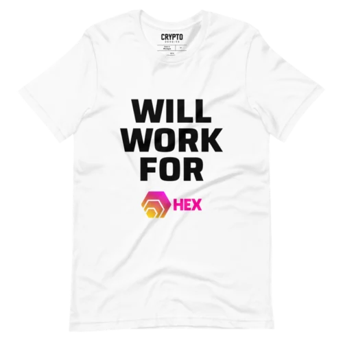 Will Work For HEX T-Shirt