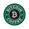 Bitcoin Coffee Embroidered Patch