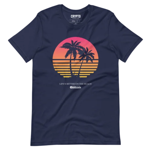 Bitcoin x Life’s Better on the Beach T-Shirt
