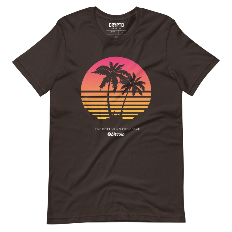 Bitcoin x Life's Better on the Beach T-Shirt