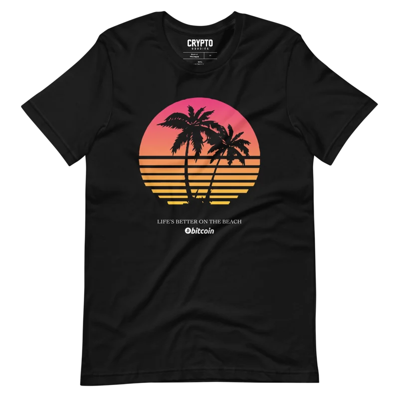 Bitcoin x Life's Better on the Beach T-Shirt