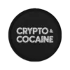 Crypto & Cocaine Embroidered Patch