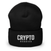 Crypto Goodies Cuffed Beanie