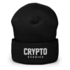 Crypto Goodies Cuffed Beanie
