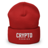 Crypto Goodies Cuffed Beanie