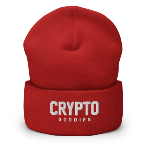 Crypto Goodies Cuffed Beanie