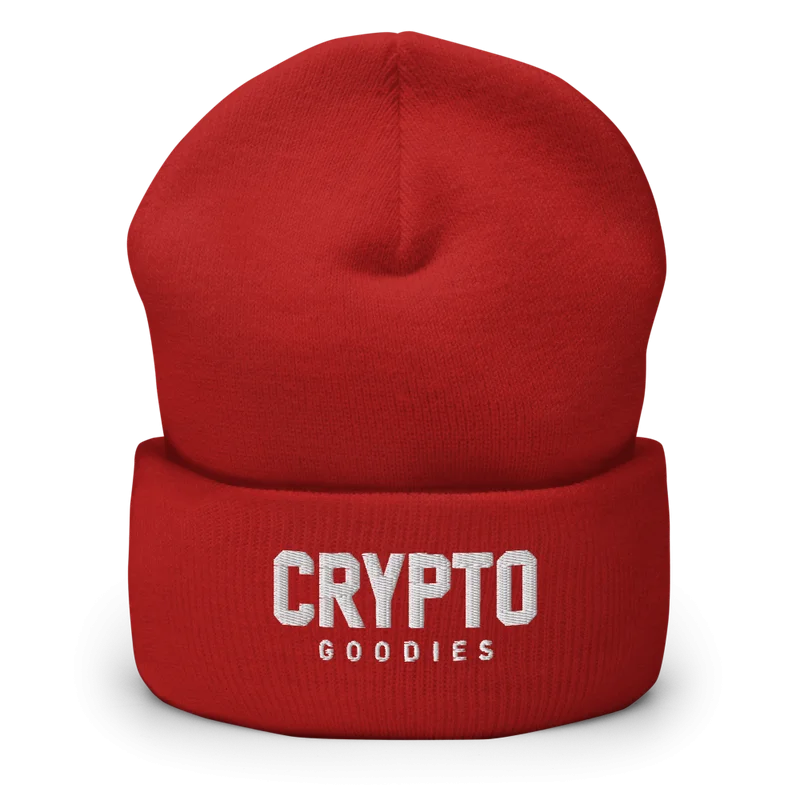 Crypto Goodies Cuffed Beanie - Image 2