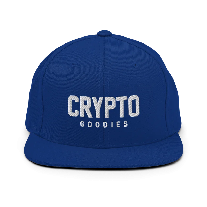 Crypto Goodies Snapback Hat - Image 3
