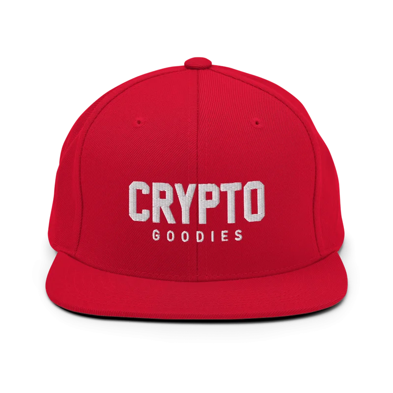 Crypto Goodies Snapback Hat - Image 4