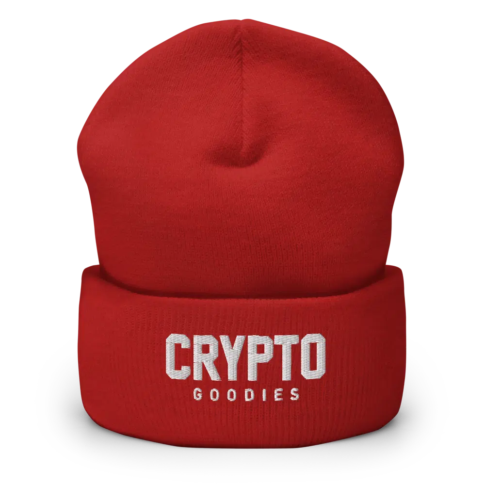 Crypto Goodies Cuffed Beanie - Image 2
