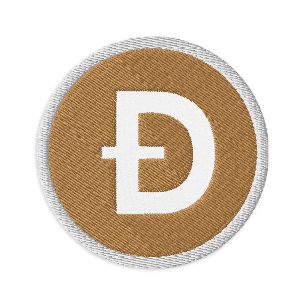 Doge Embroidered Patch