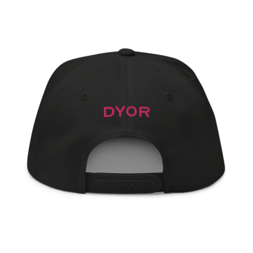 DYOR Flat Bill Cap