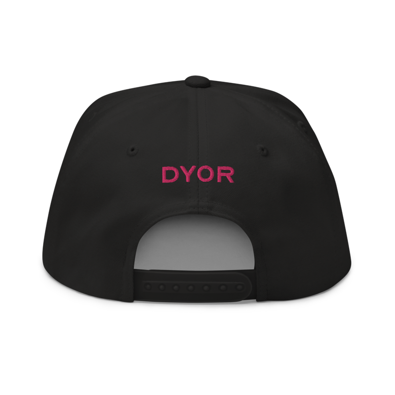 Dyor Flat Bill Cap
