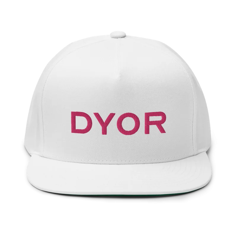 DYOR Flat Bill Cap - Image 5