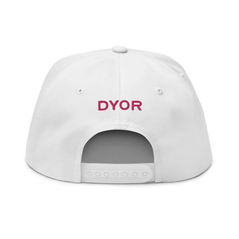 DYOR Flat Bill Cap - Image 6