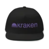 Kraken Logo Flat Bill Cap