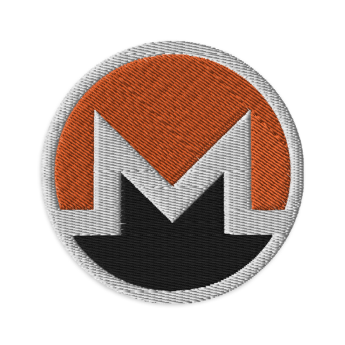 Monero Embroidered Patch