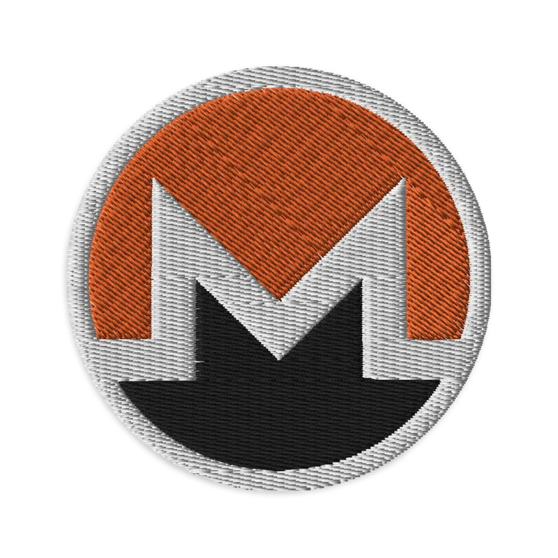 Monero Embroidered Patch