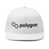 Polygon (Matic) White Snapback Hat