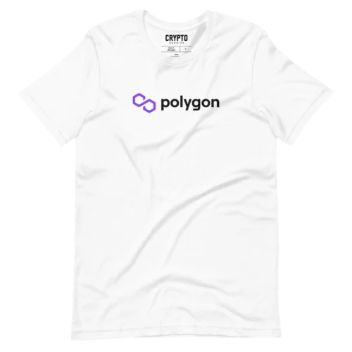 Polygon (Matic) White T-Shirt