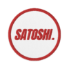 Satoshi Embroidered Patch