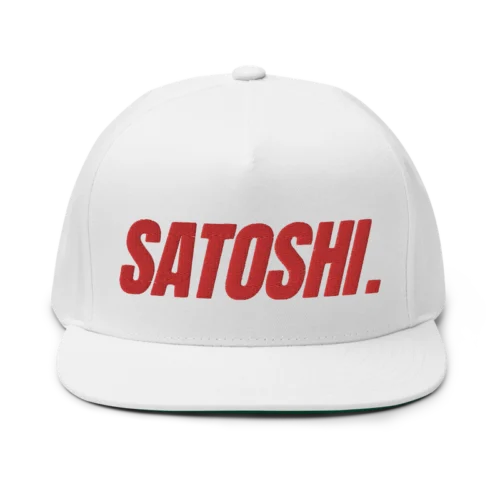 Satoshi Flat Bill Cap
