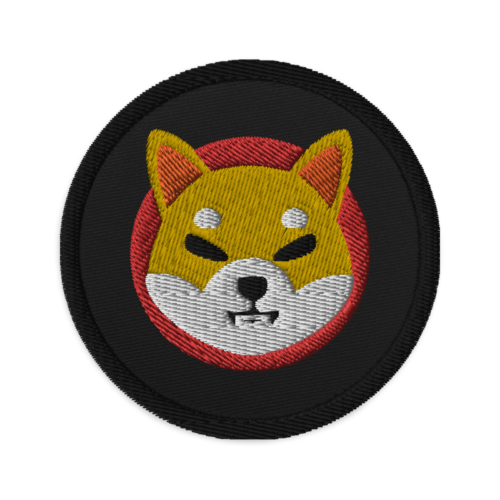 Shiba Inu Embroidered Patch