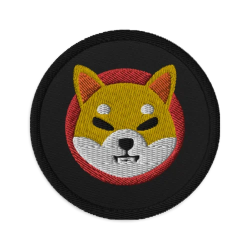 Shiba Inu Embroidered Patch