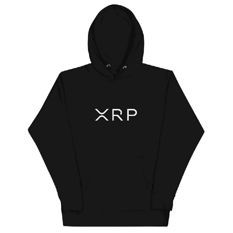 unisex premium hoodie black front 62118ae6100d7 - XRP Hoodie