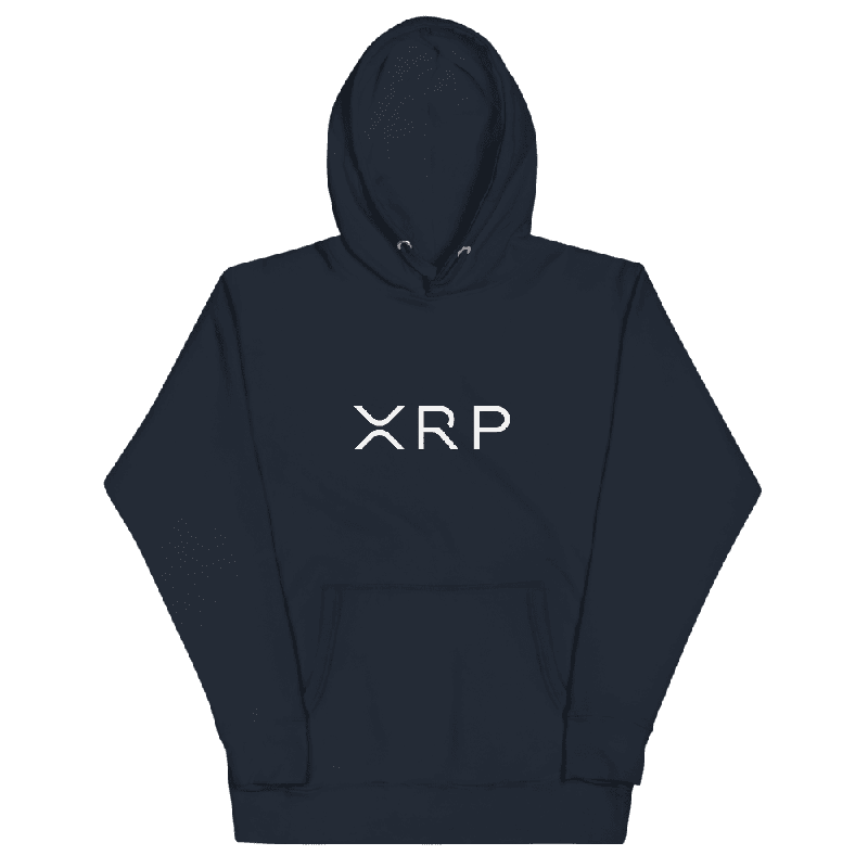 unisex premium hoodie navy blazer front 62118ae610b24 - XRP Hoodie