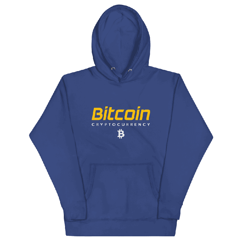 unisex premium hoodie team royal front 61fd38049f38d - Bitcoin x Cryptocurrency Hoodie