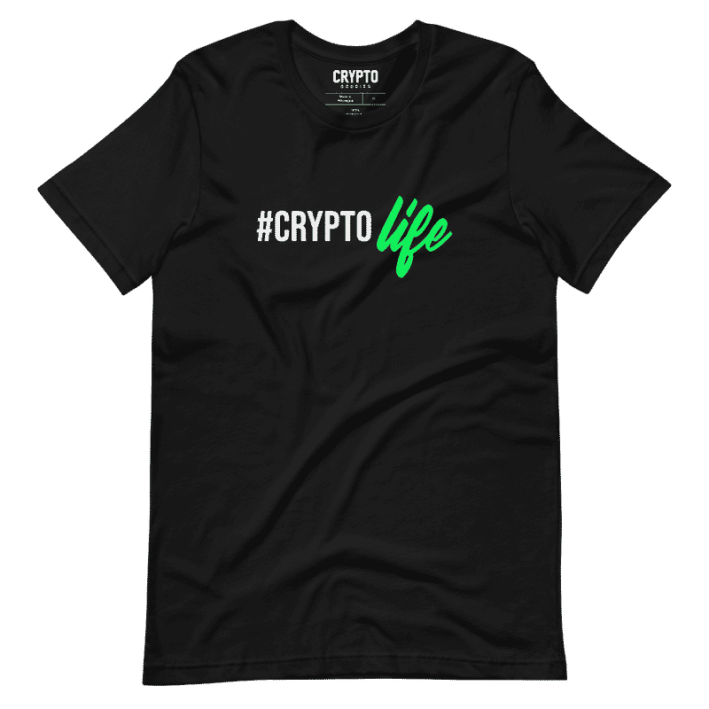 unisex staple t shirt black front 61ffdbb30312b - #CryptoLife T-Shirt