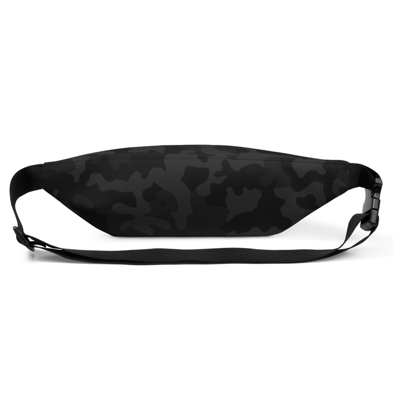 all over print fanny pack white back 622a78529280f - Bitcoin Black Camouflage Fanny Pack