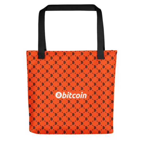 all over print tote black 15x15 mockup 622a6b39945ef - Bitcoin Orange Fashion Tote Bag
