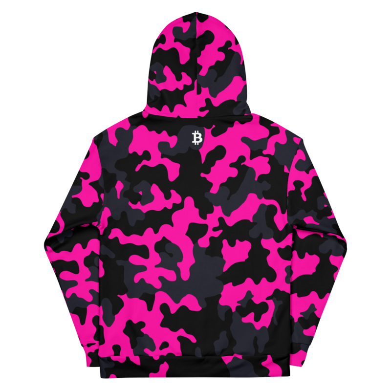 all over print unisex hoodie white back 622be3954b872 - Crypto Girl Pink Camo Hoodie