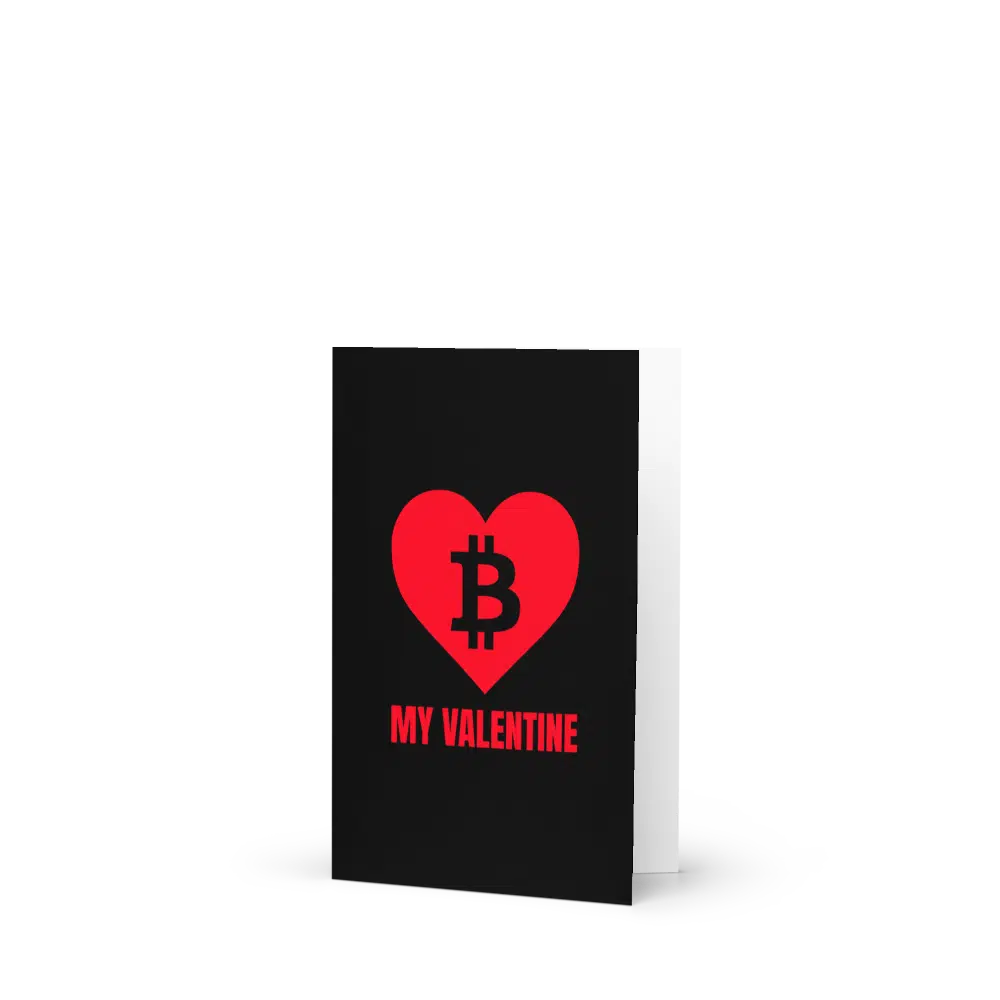 Be My Valentine Greeting Card