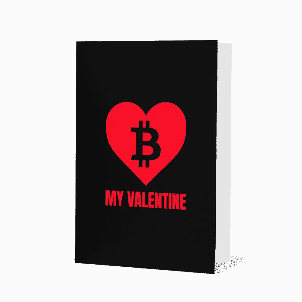 Be My Valentine Greeting Card