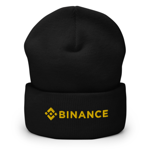 Binance Cuffed Beanie